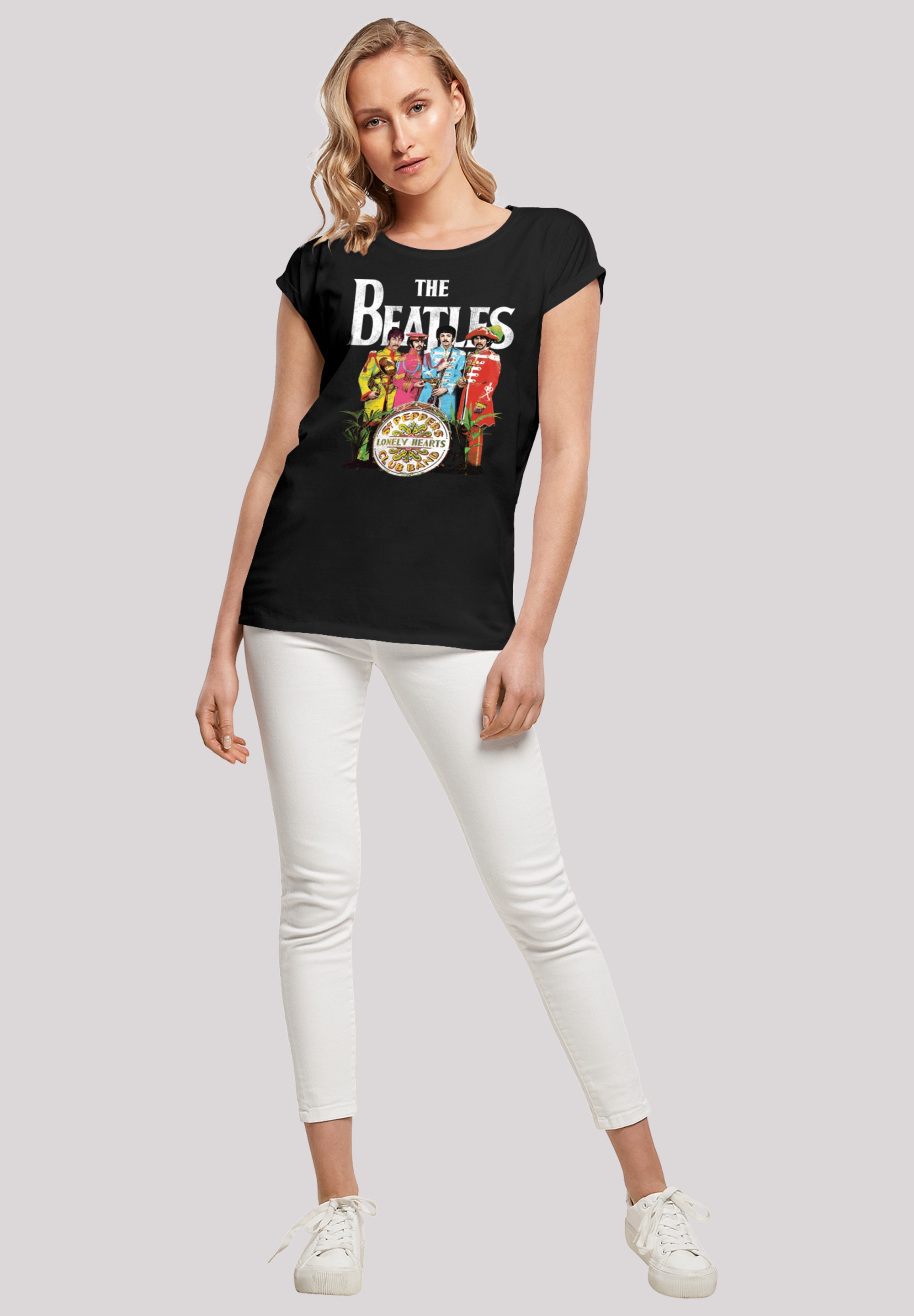 F4NT4STIC T-Shirt Beatles »The online Print Sgt Pepper Band Black«
