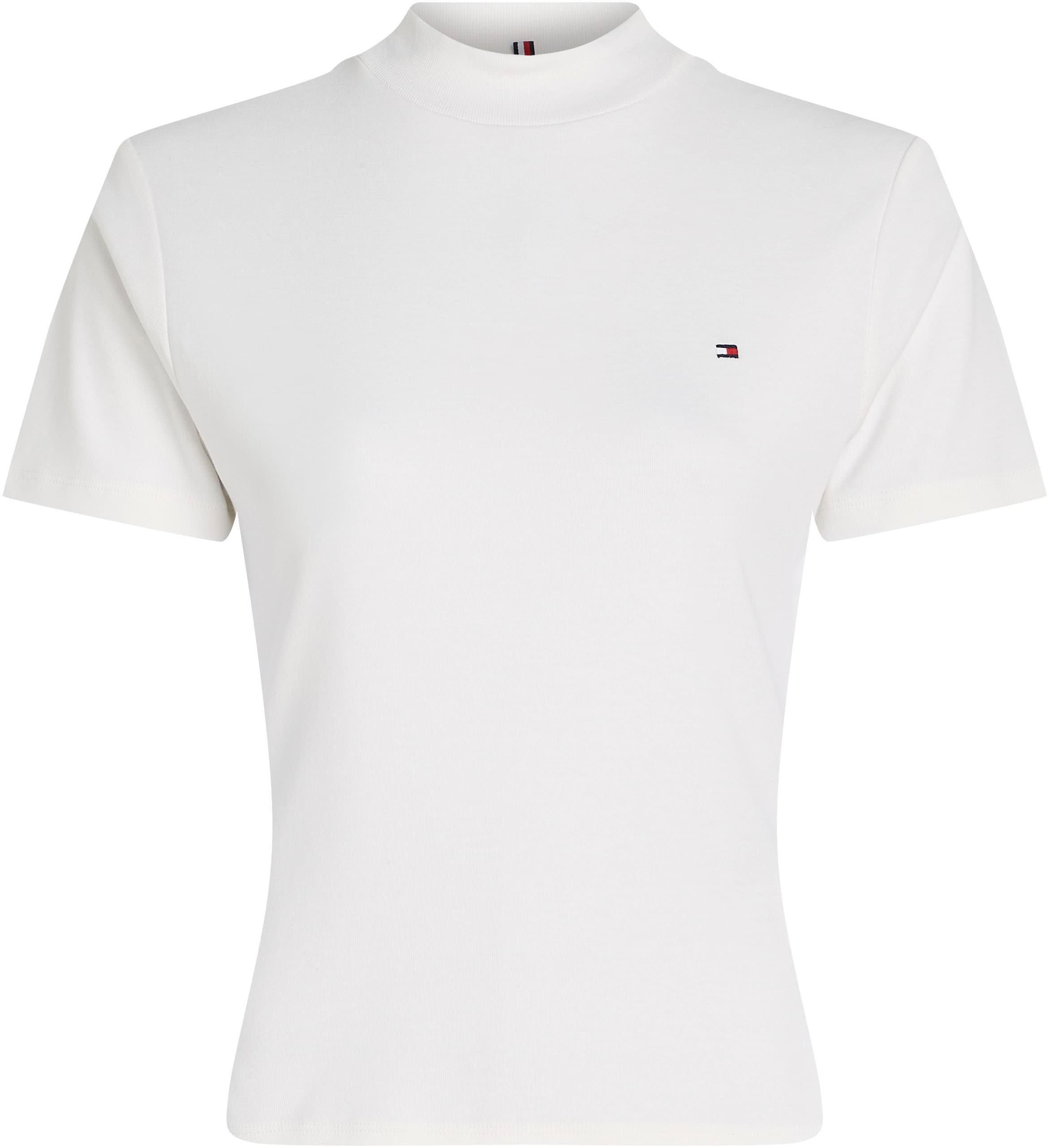 Tommy Hilfiger Stehkragenshirt »NEW CODY SLIM CROP MOCK-NK«, mit  Logostickerei online kaufen | I\'m walking | T-Shirts