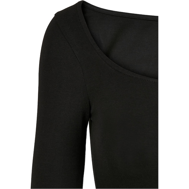 URBAN CLASSICS Langarmshirt »Damen Ladies Organic Longsleeve Body«, (1 tlg.)  online kaufen | I\'m walking