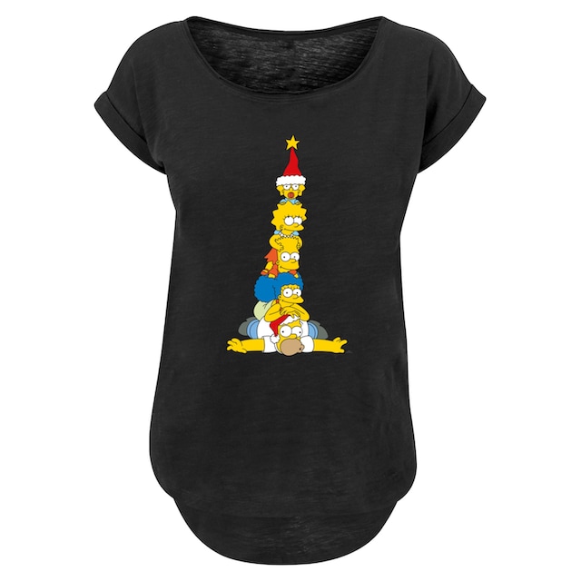 F4NT4STIC T-Shirt »The Simpsons Family Christmas Weihnachtsbaum«, Print  bestellen | I'm walking