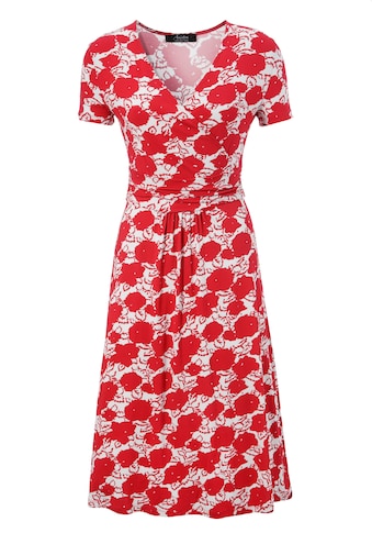 Aniston SELECTED Sommerkleid, mit gewickeltem Ausschnitt kaufen