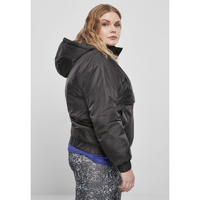 URBAN CLASSICS Outdoorjacke »Frauen Ladies Panel Padded Pull Over Jacket«, (1  St.), mit Kapuze online kaufen | I\'m walking
