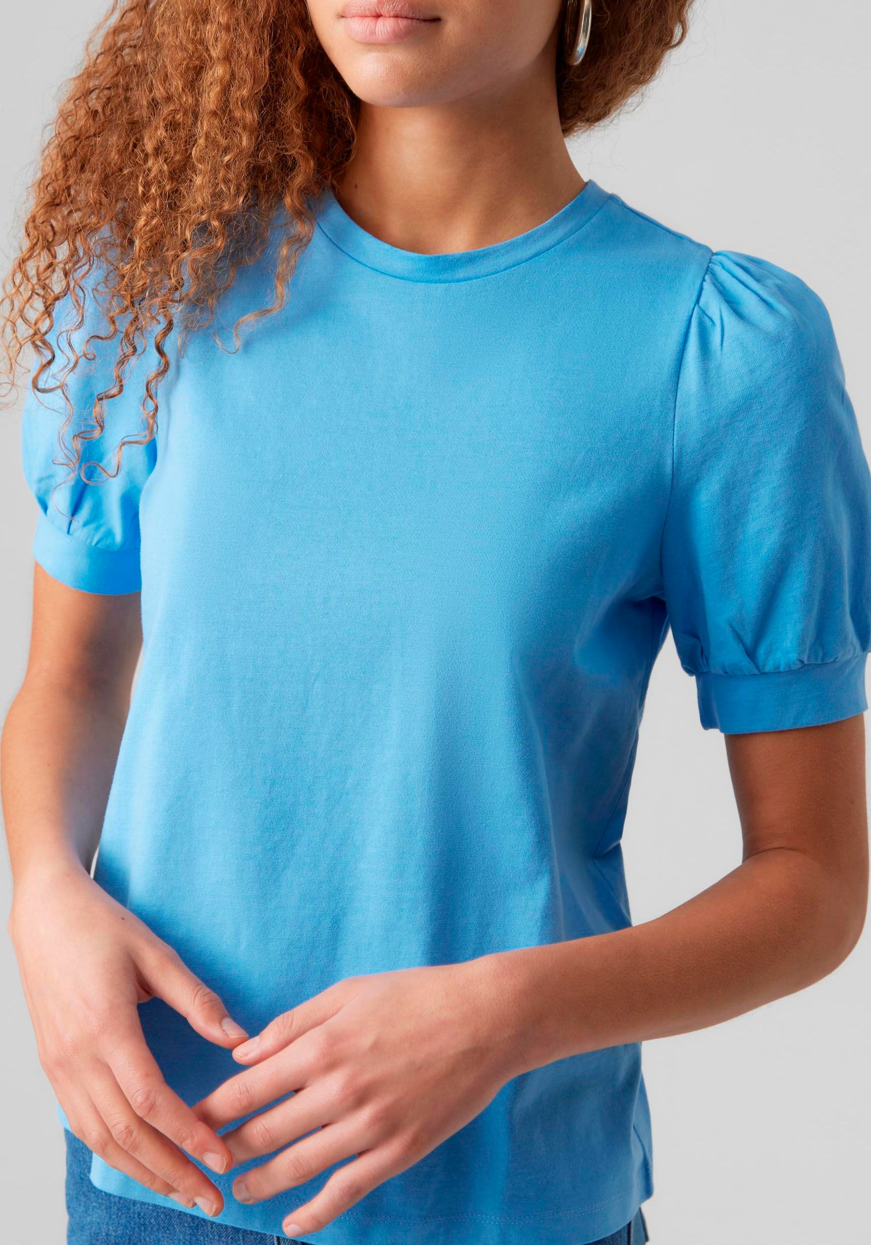Vero Moda T-Shirt »VMKERRY 2/4 O-NECK TOP VMA JRS NOOS«, mit  Rundhalsausschnitt kaufen | I\'m walking | Rundhalsshirts