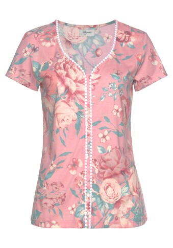 Boysen's T-Shirt, mit Rosendruck NEUE KOLLEKTION kaufen