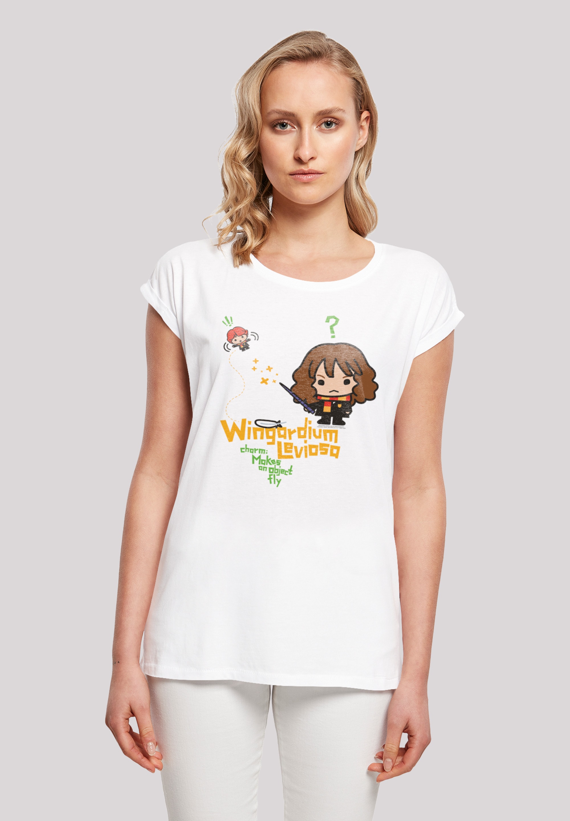 F4NT4STIC T-Shirt »Harry Potter Hermione Granger Wingardium Leviosa  Junior«, Print kaufen | I\'m walking