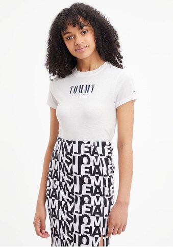 Tommy Jeans Kurzarmshirt »TJW BABY ESSENTIAL LOGO 2 SS«, mit Tommy Jeans Logo-Schriftzug kaufen