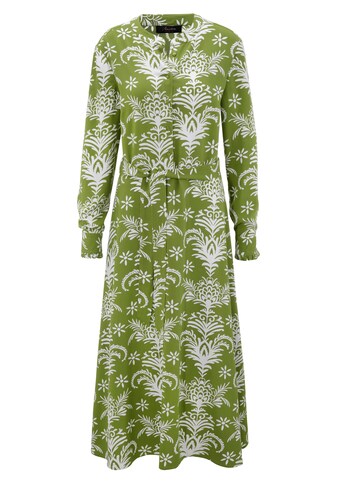 Aniston CASUAL Blusenkleid, (mit Bindegürtel), mit abstrakten Blättern und Blüten... kaufen