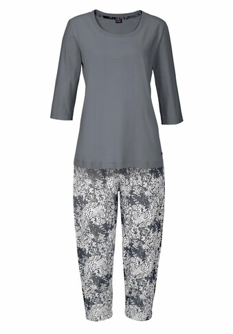 Buffalo Capri-Pyjama, mit gemusterter Hose kaufen
