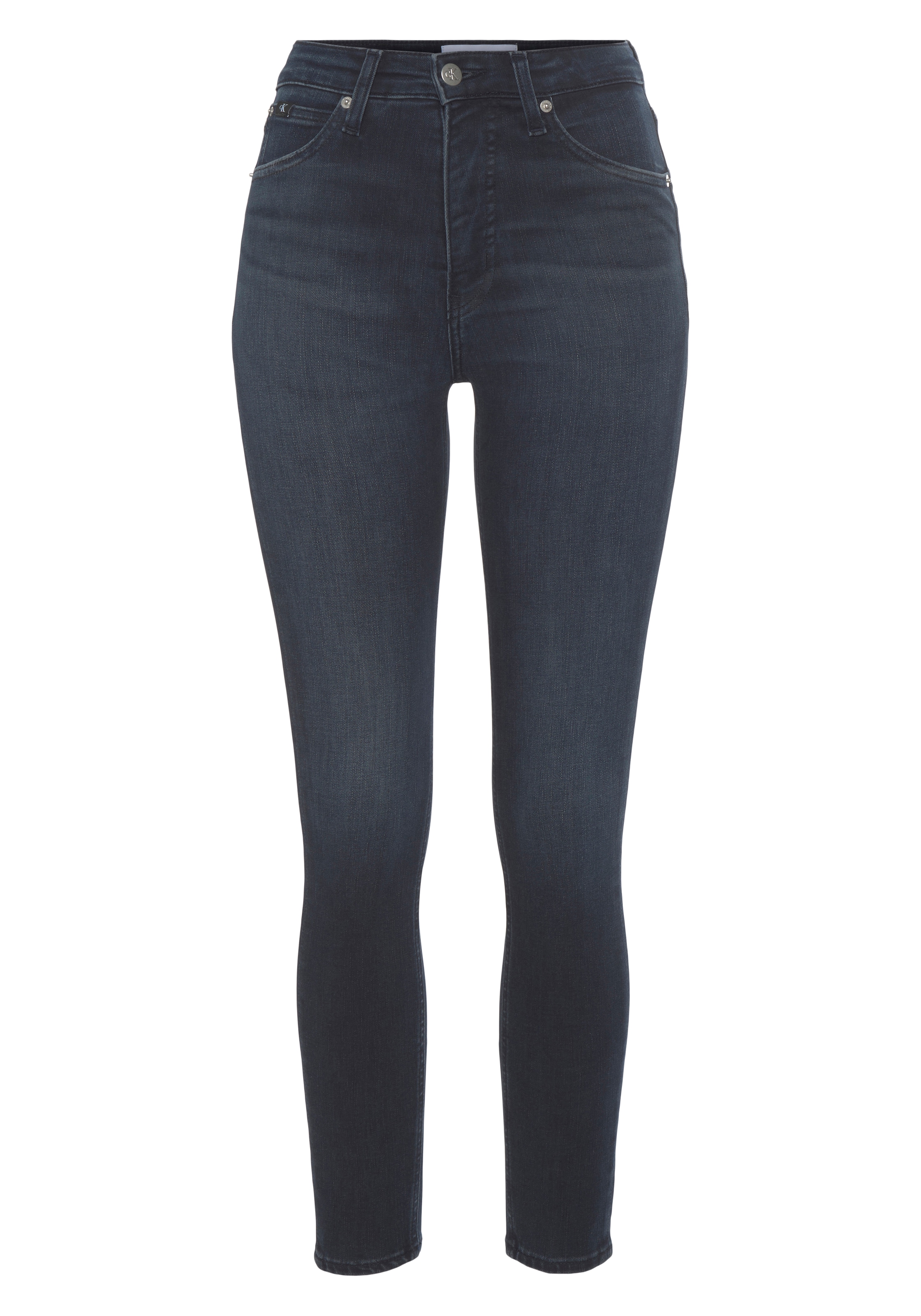 Jeans SUPER ANKLE« I\'m online RISE Calvin Klein walking SKINNY »HIGH Skinny-fit-Jeans |