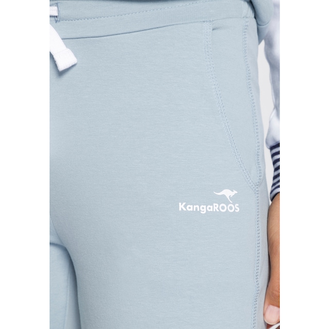 KangaROOS Jogginghose, in 7/8-Länge mit Logo-Druck & Wäsche auf Rechnung  bestellen