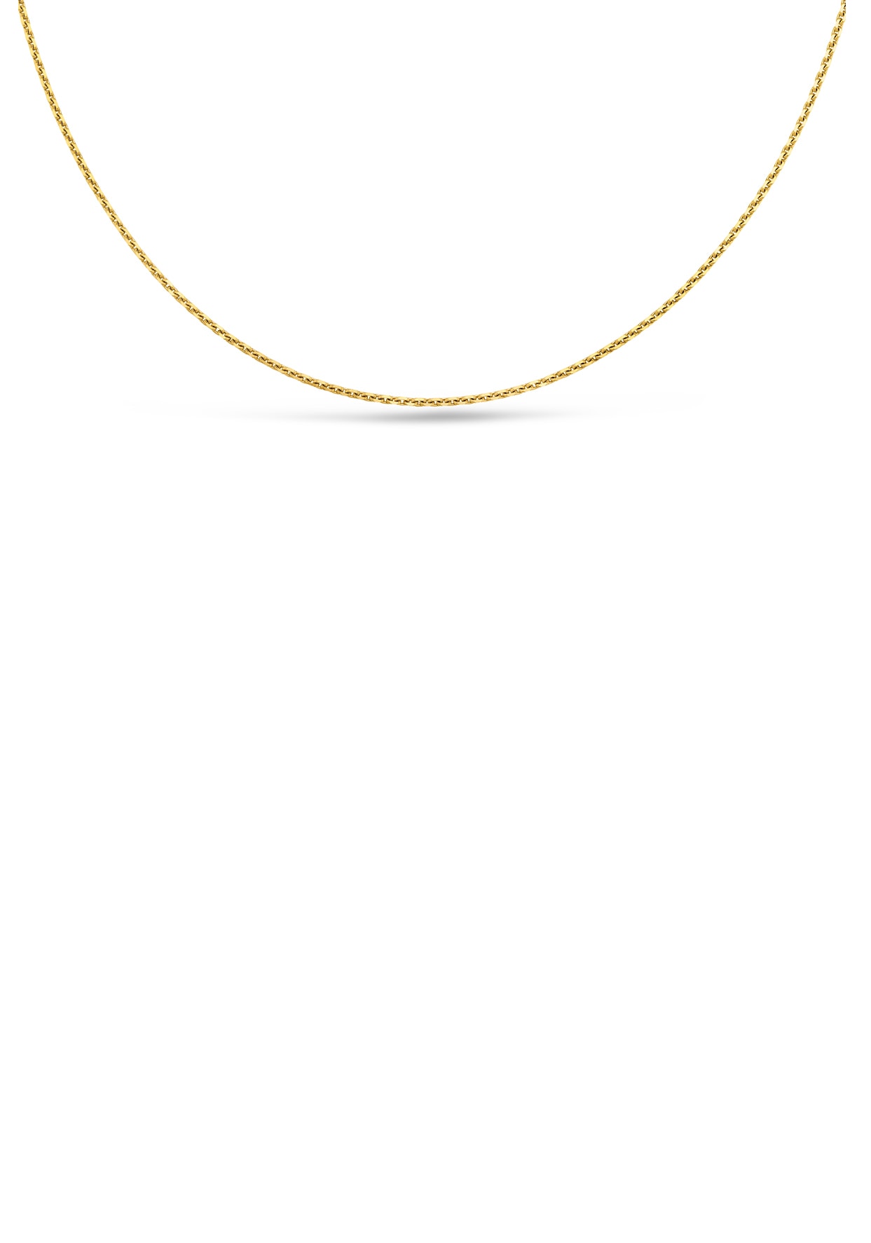 Firetti Collierkettchen »Schmuck Geschenk Gold 375 Halsschmuck Halskette  Goldkette Ankerkette«, zu Kleid, Shirt, Jeans, Sneaker! Anlass Geburtstag  Weihnachten kaufen | I'm walking