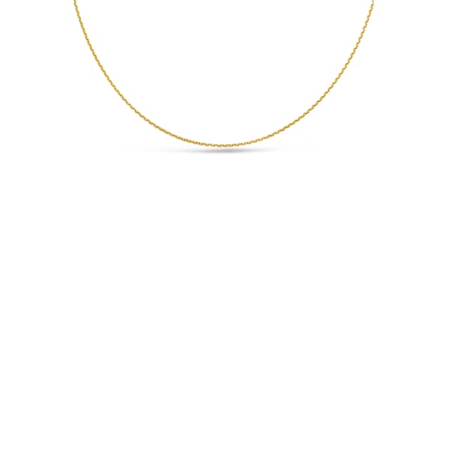 Firetti Collierkettchen »Schmuck Geschenk Gold 375 Halsschmuck Halskette  Goldkette Ankerkette«, zu Kleid, Shirt, Jeans, Sneaker! Anlass Geburtstag  Weihnachten kaufen | I\'m walking