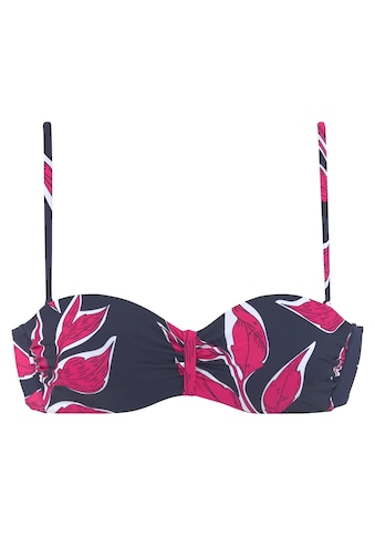 LASCANA Bügel-Bandeau-Bikini-Top »Cataleya«, (1 St.), im Blätter-Design kaufen