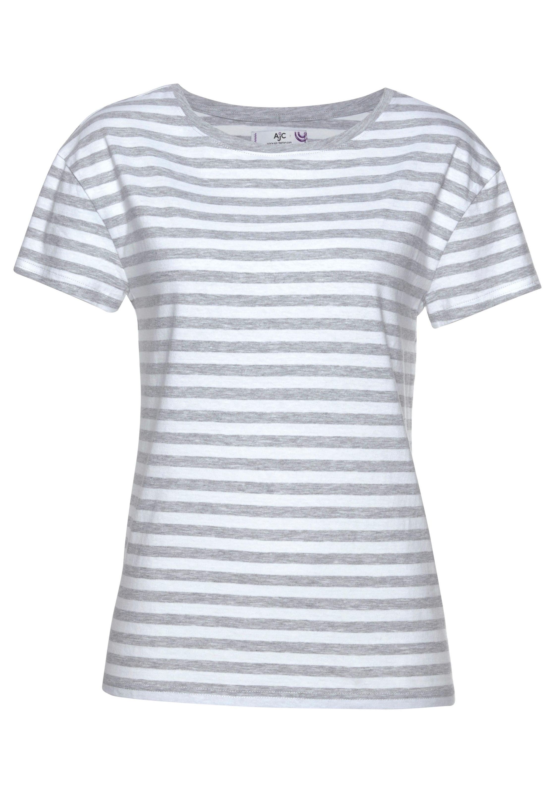 AJC T-Shirt, Streifen-Design lässigen bestellen im