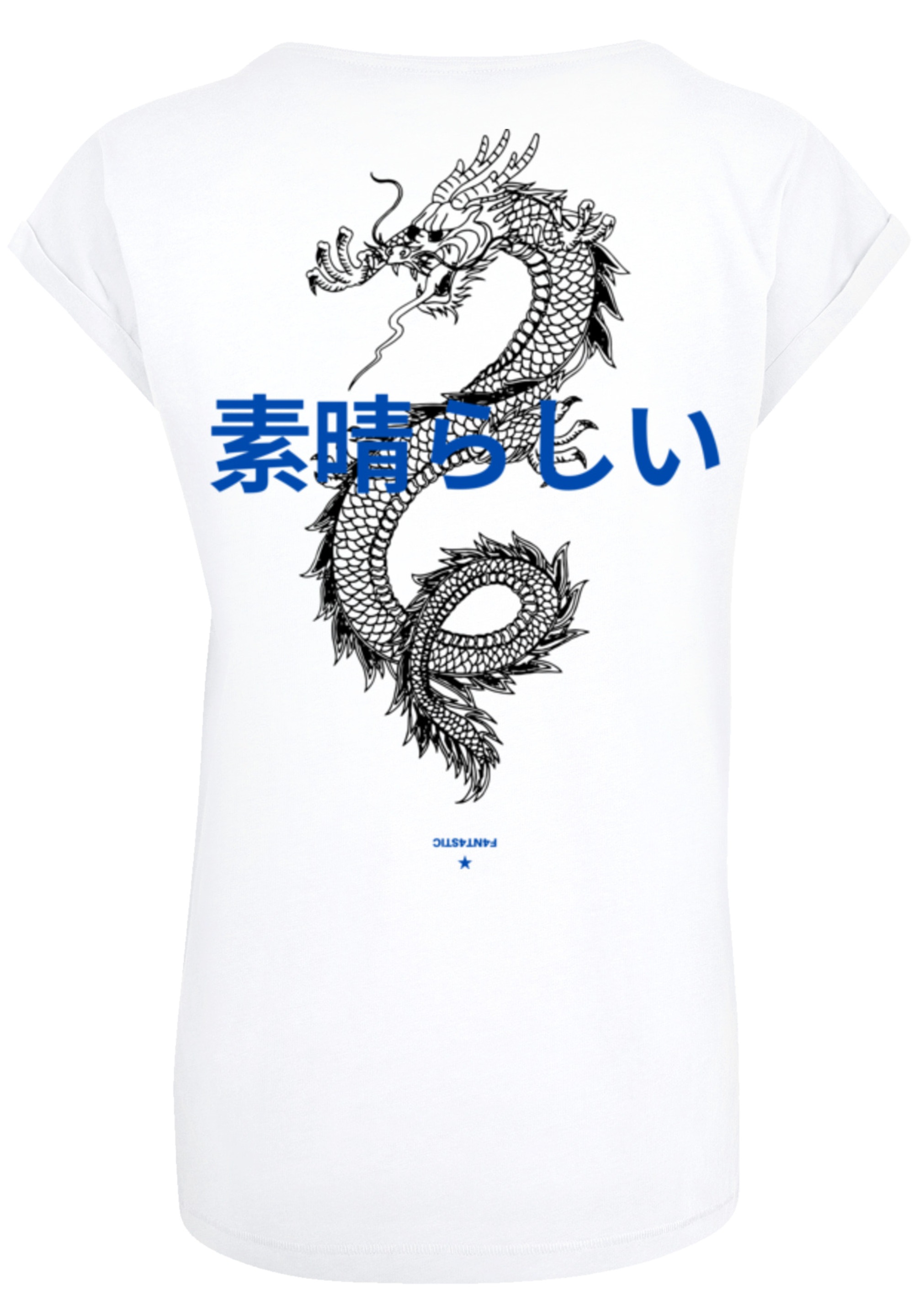| Drache F4NT4STIC Print T-Shirt SIZE »PLUS I\'m kaufen Japan«, walking Dragon