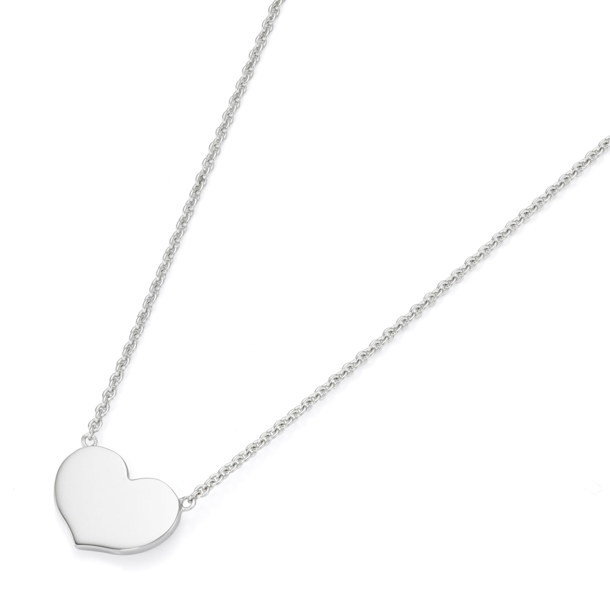 Smart Jewel Herzkette »Romantisch, Herz als Mittelteil, kaufen | walking Silber 925« I\'m