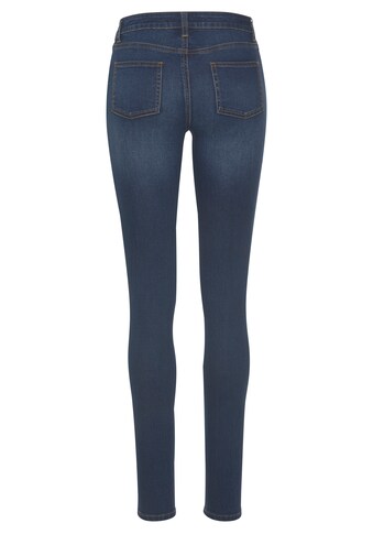 Arizona Skinny-fit-Jeans, High Waist mit trendiger Knopfleiste kaufen