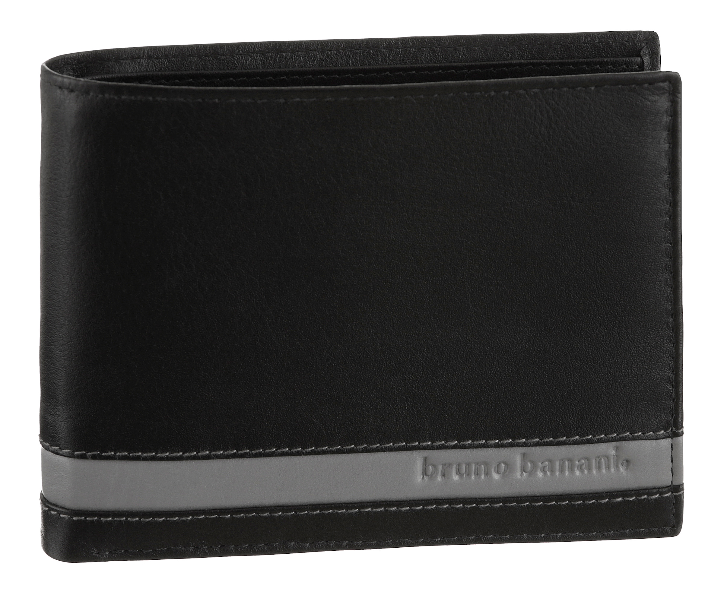 Bruno Banani walking Geldbörse, | im online I\'m kaufen aus echtem Leder Querformat