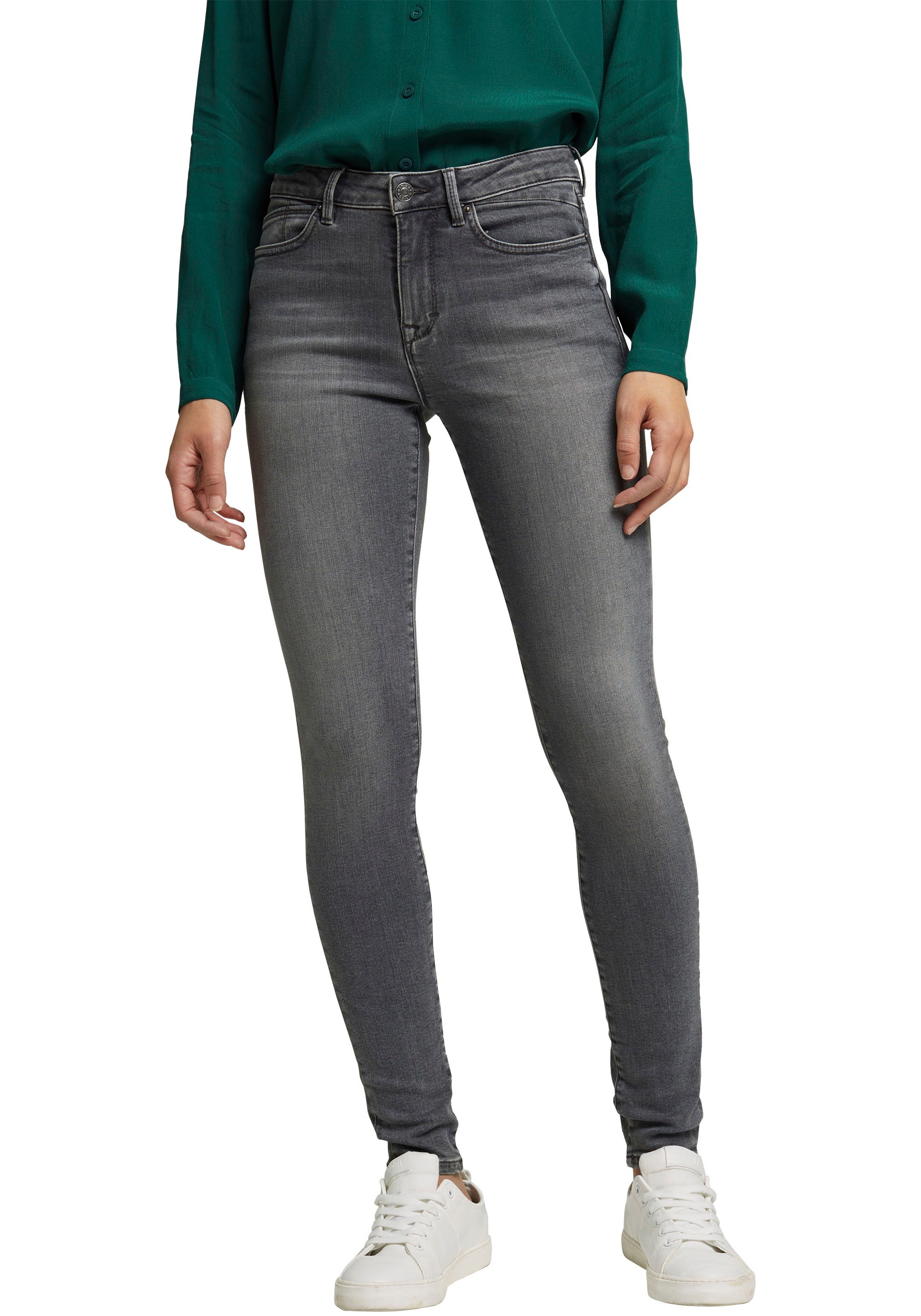 Esprit Skinny-fit-Jeans, in schönem Washed-Look kaufen