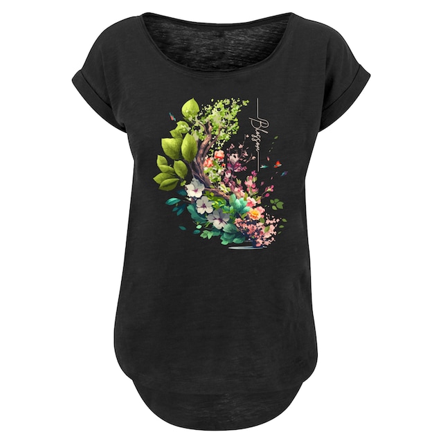 F4NT4STIC T-Shirt »Baum mit Blumen«, Print bestellen