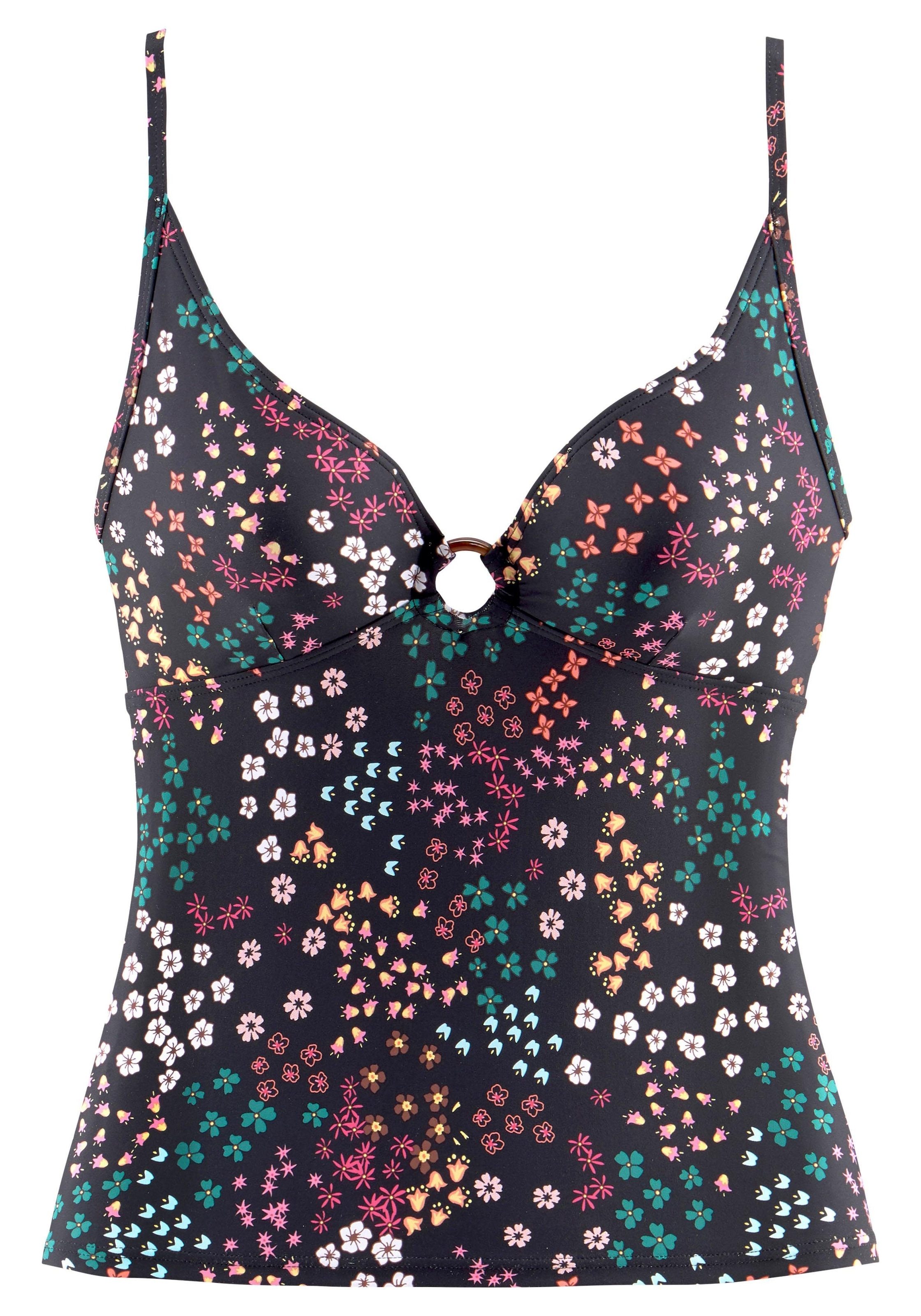 s.Oliver Tankini-Top »Milly«, mit Zierring in Horn-Optik kaufen