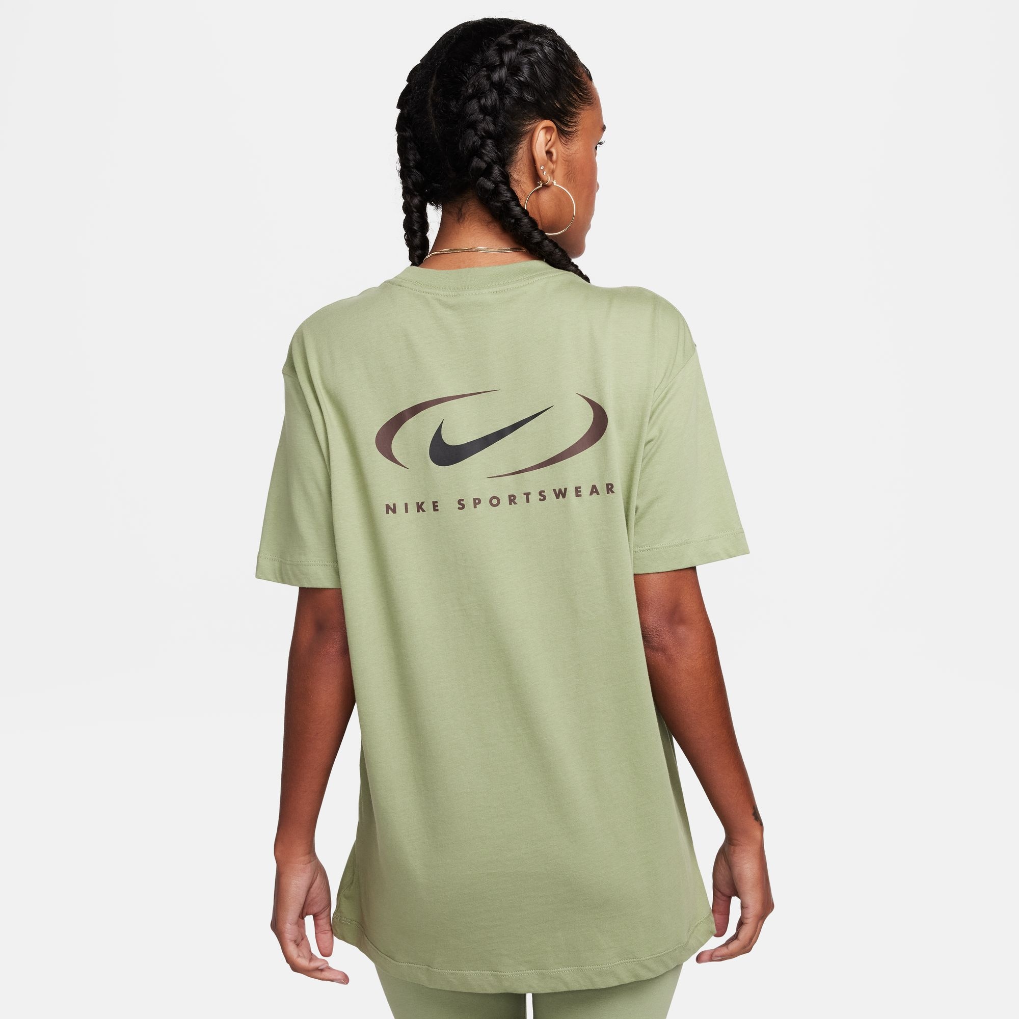 Nike Sportswear T-Shirt »W NSW TEE BF PRNT SWSH« online kaufen | I'm walking