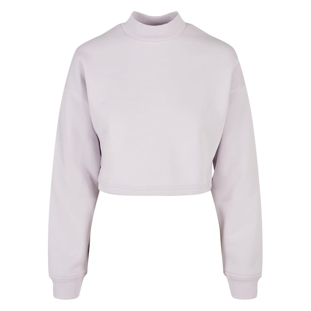 URBAN CLASSICS Sweater »Damen Ladies Cropped Oversized Sweat High Neck Crew«,  (1 tlg.) bestellen | I'm walking