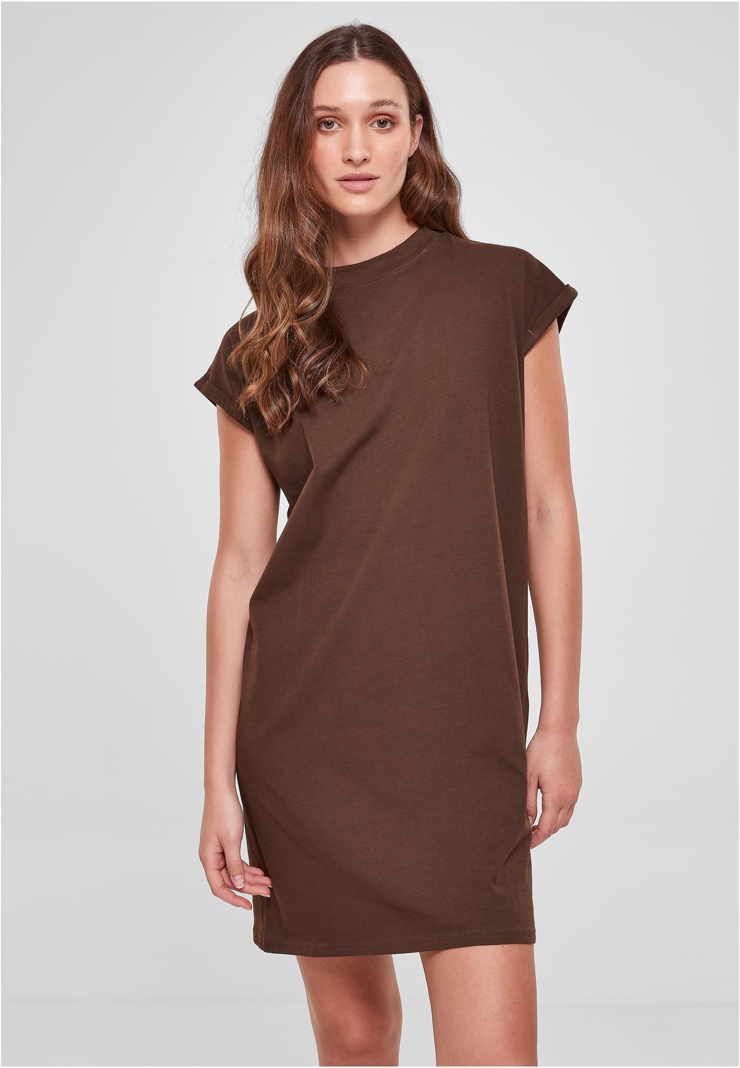 URBAN CLASSICS Jerseykleid »Damen Ladies Turtle Extended Shoulder Dress«, (1  tlg.) kaufen | I'm walking