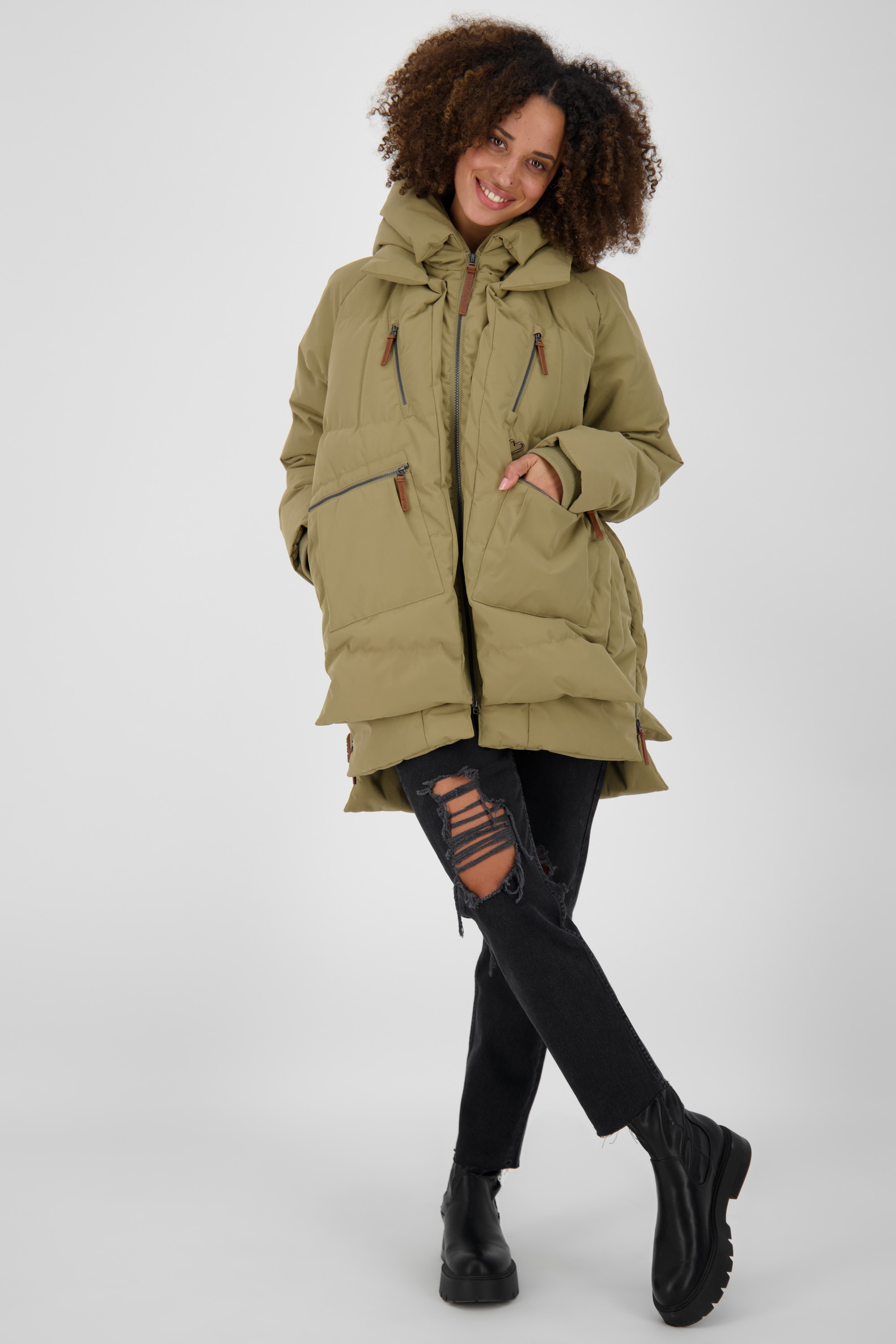 Alife & Kickin Winterjacke »JuanitaAK Jacket Damen Winterjacke, gefütterte  Jacke« online kaufen | I'm walking