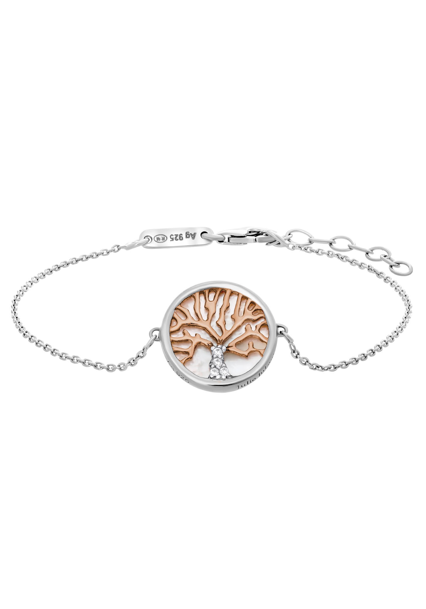 Julie Julsen Armband »LEBENSBAUM, JJBR0838.1, JJBR0838.2«, mit Zirkonia (synth.) - mit... kaufen
