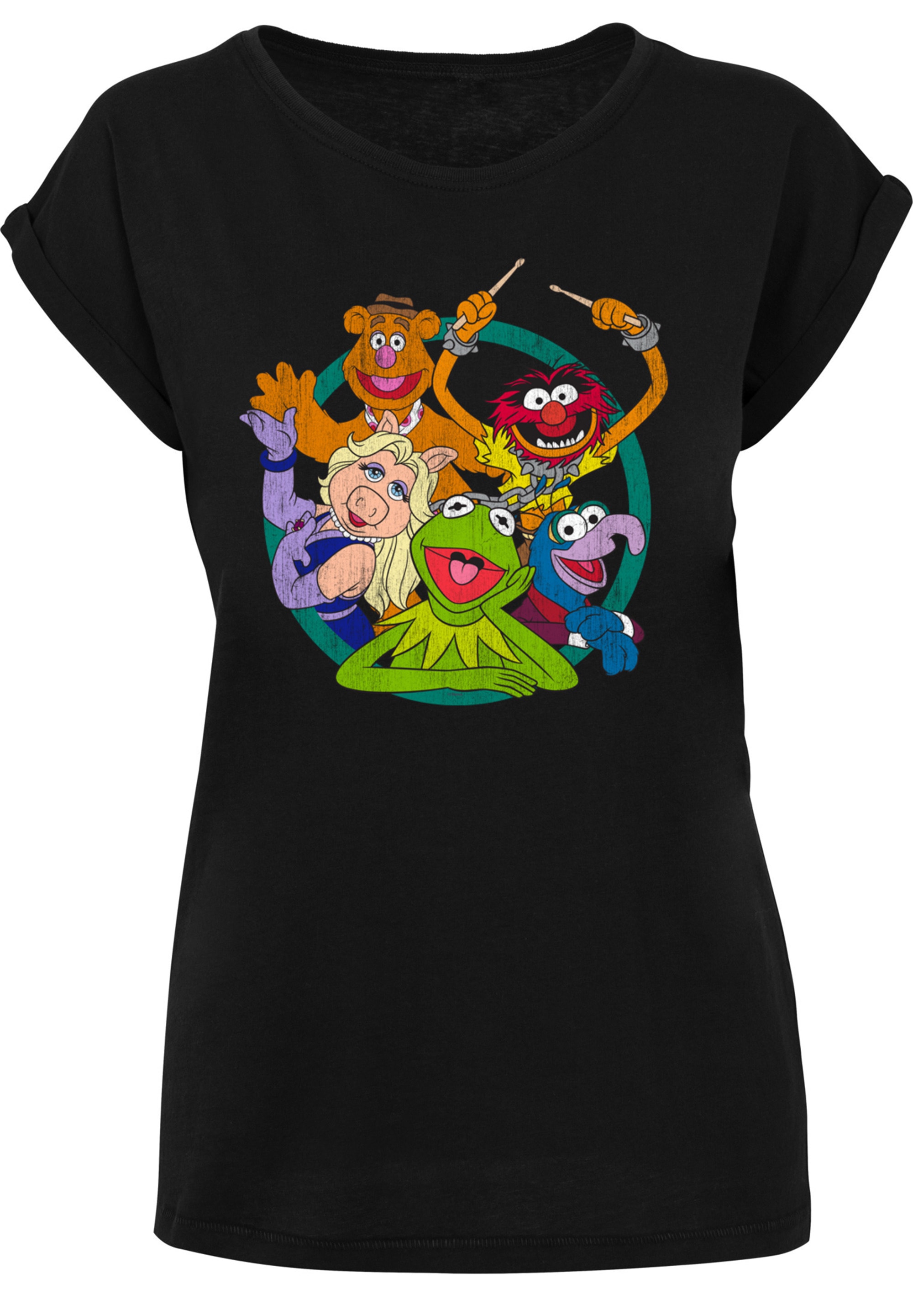 F4NT4STIC T-Shirt »Disney Die Muppets Circle«, online Group Print