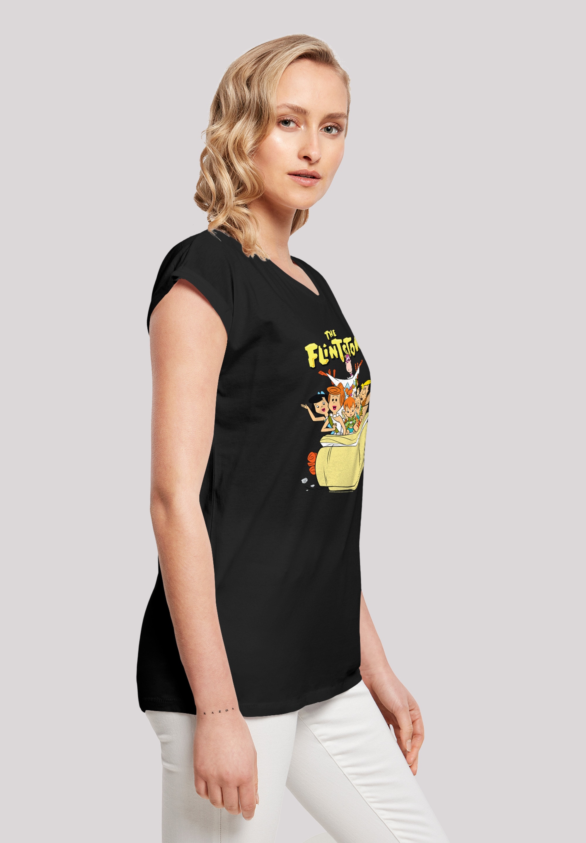 F4NT4STIC T-Shirt »Die Familie Feuerstein The The Ride\'«, Print bestellen