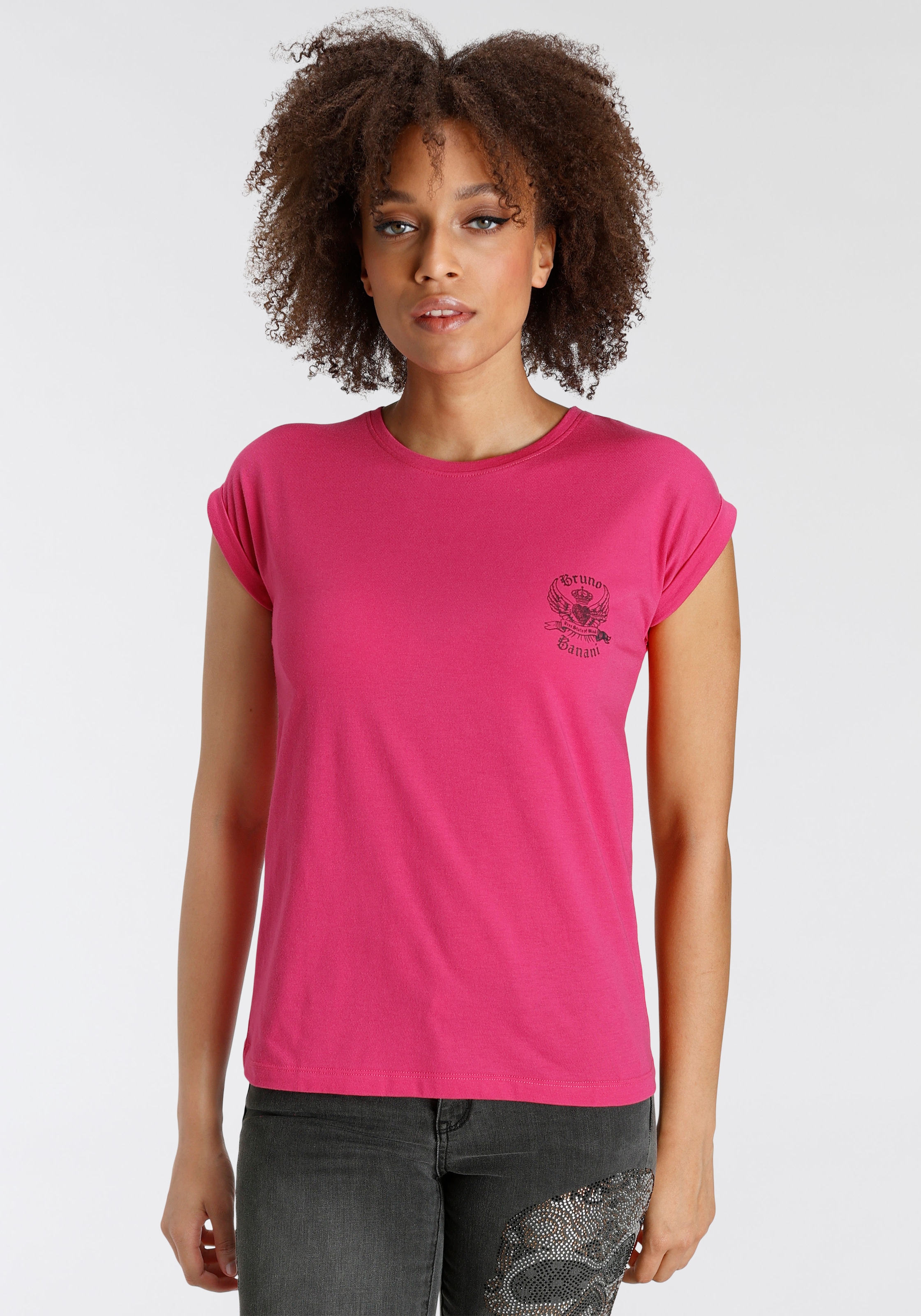 Bruno Banani T-Shirt, I\'m | KOLLEKTION Shulter walking überschnittene NEUE bestellen