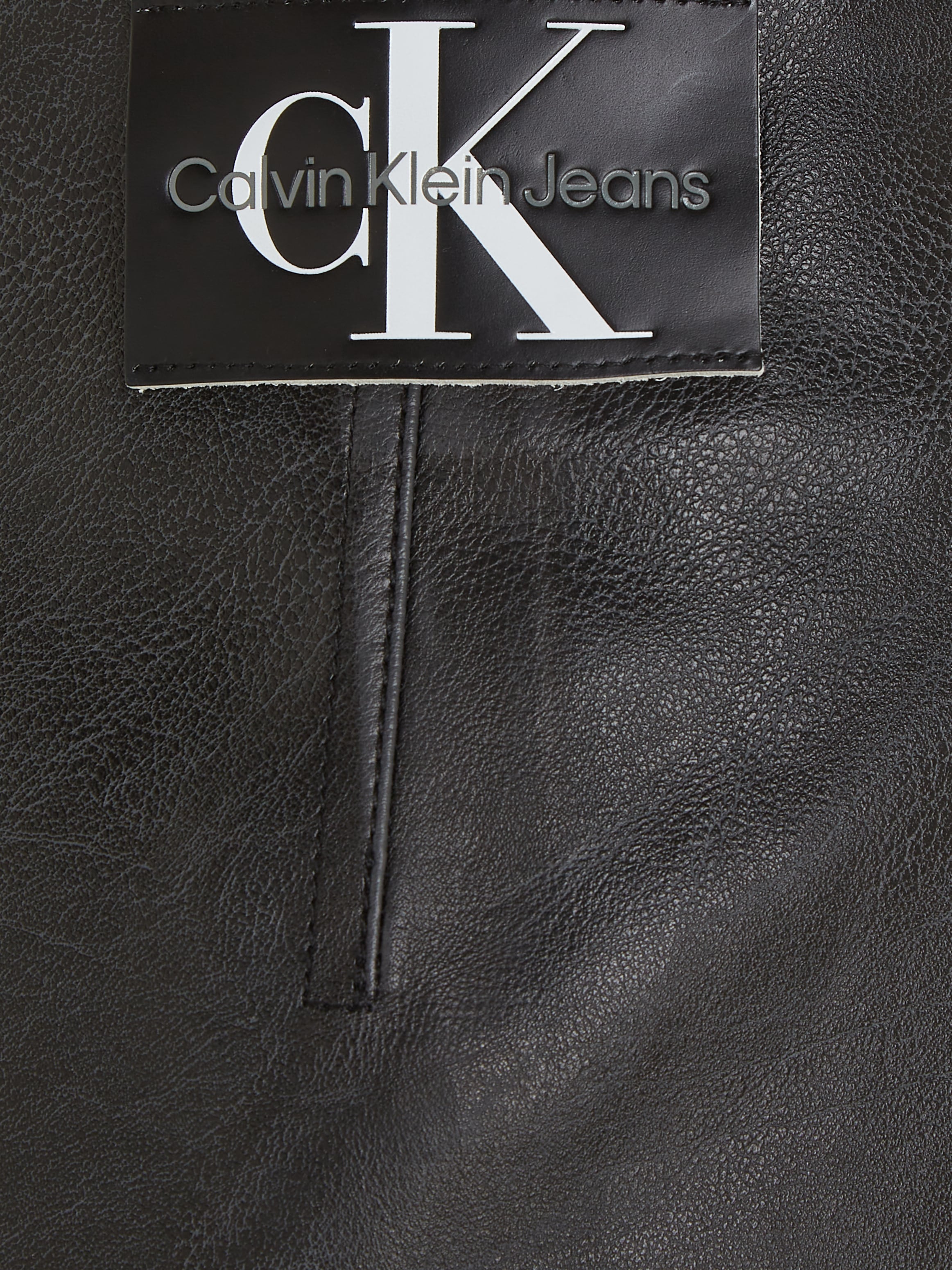 Jeans LEATHER SKIRT« online walking kaufen Calvin Klein »FAUX Lederimitatrock I\'m |