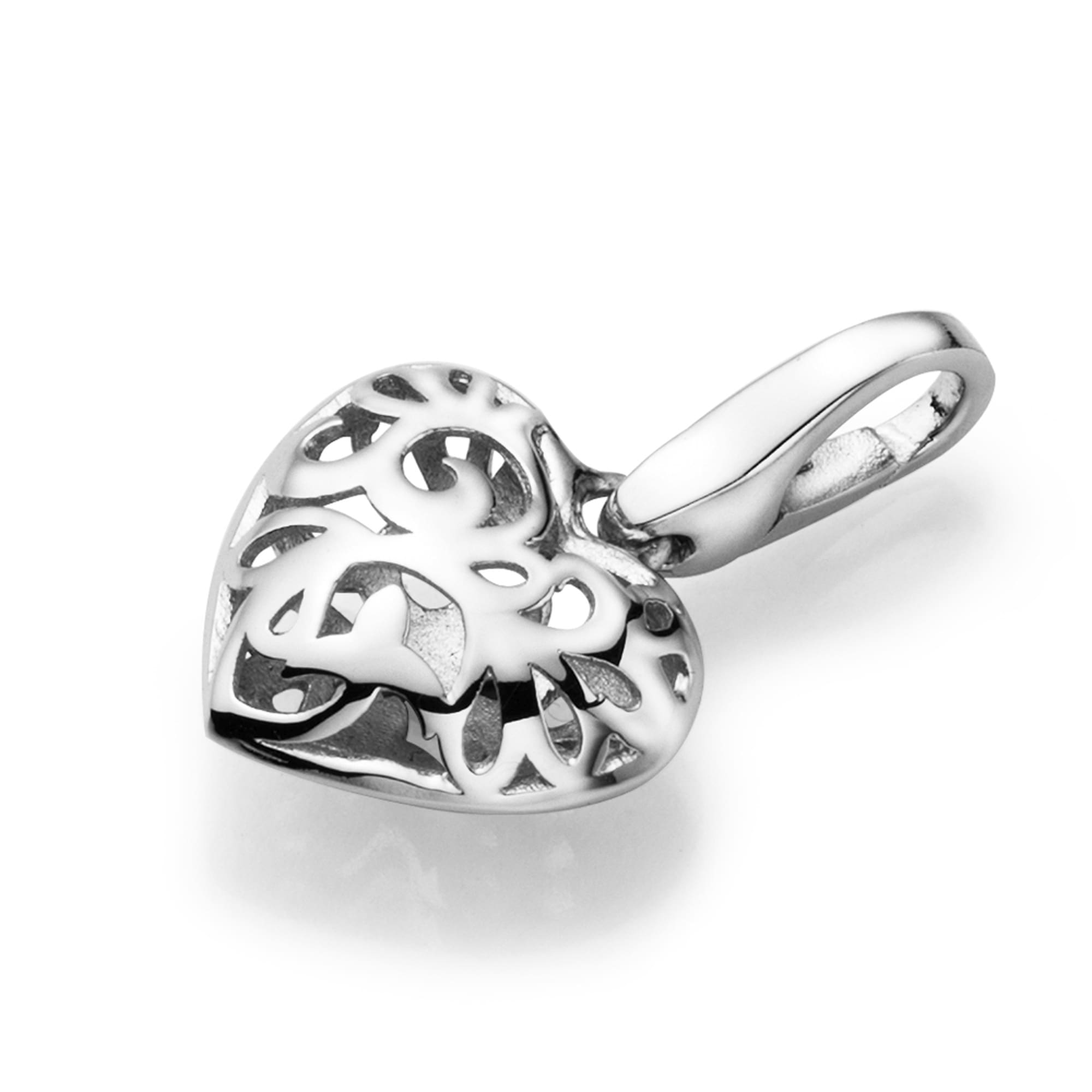 GIORGIO MARTELLO MILANO Charm Herz »Herz durchbrochen mit Ornamenten« kaufen