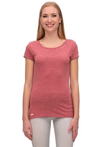 Ragwear Rundhalsshirt »Shirt MINTT«, T-Shirt in Melange Optik kaufen