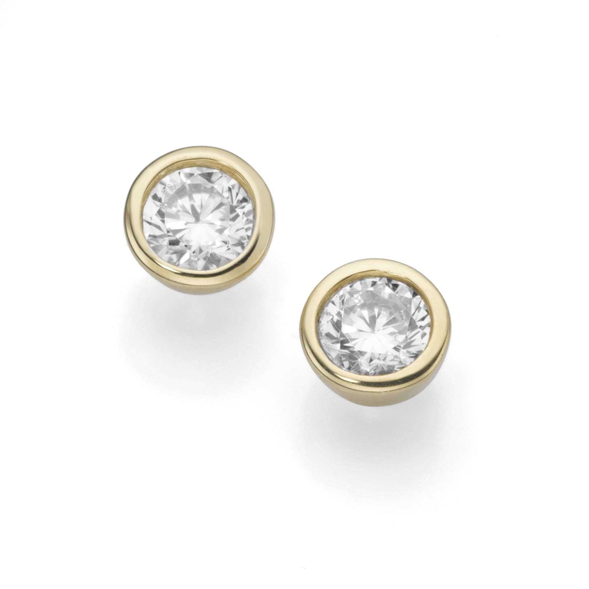 Luigi Merano Paar Ohrstecker »mit Zirkonia, Gold 375« kaufen
