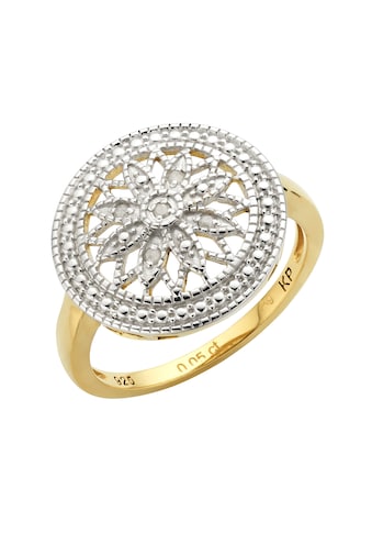 Diamonds by Ellen K. Fingerring »925 Silber vergoldet Diamant 0,05ct.« kaufen