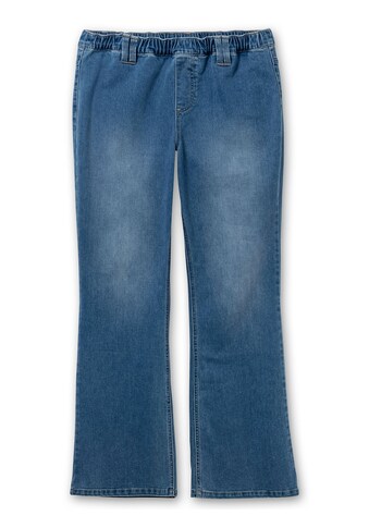 Sheego Bootcut-Jeans »Große Größen«, mit Gummibund und Kontrastnähten kaufen