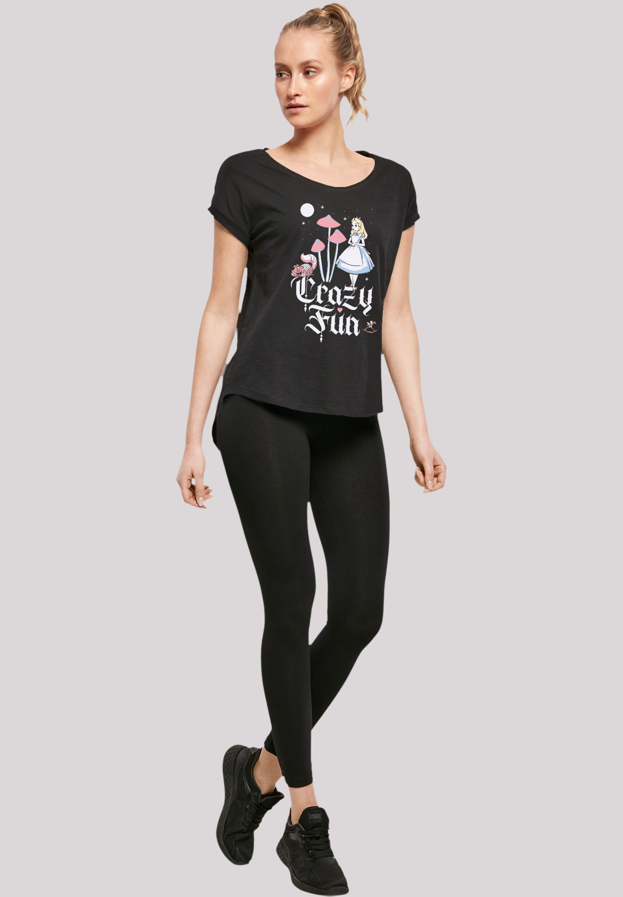 Fun«, »Disney | I\'m im Crazy Alice online Qualität Wunderland T-Shirt walking Premium F4NT4STIC kaufen