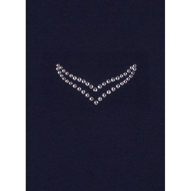 Trigema T-Shirt »TRIGEMA T-Shirt DELUXE Baumwolle mit Kristallsteinen«  shoppen