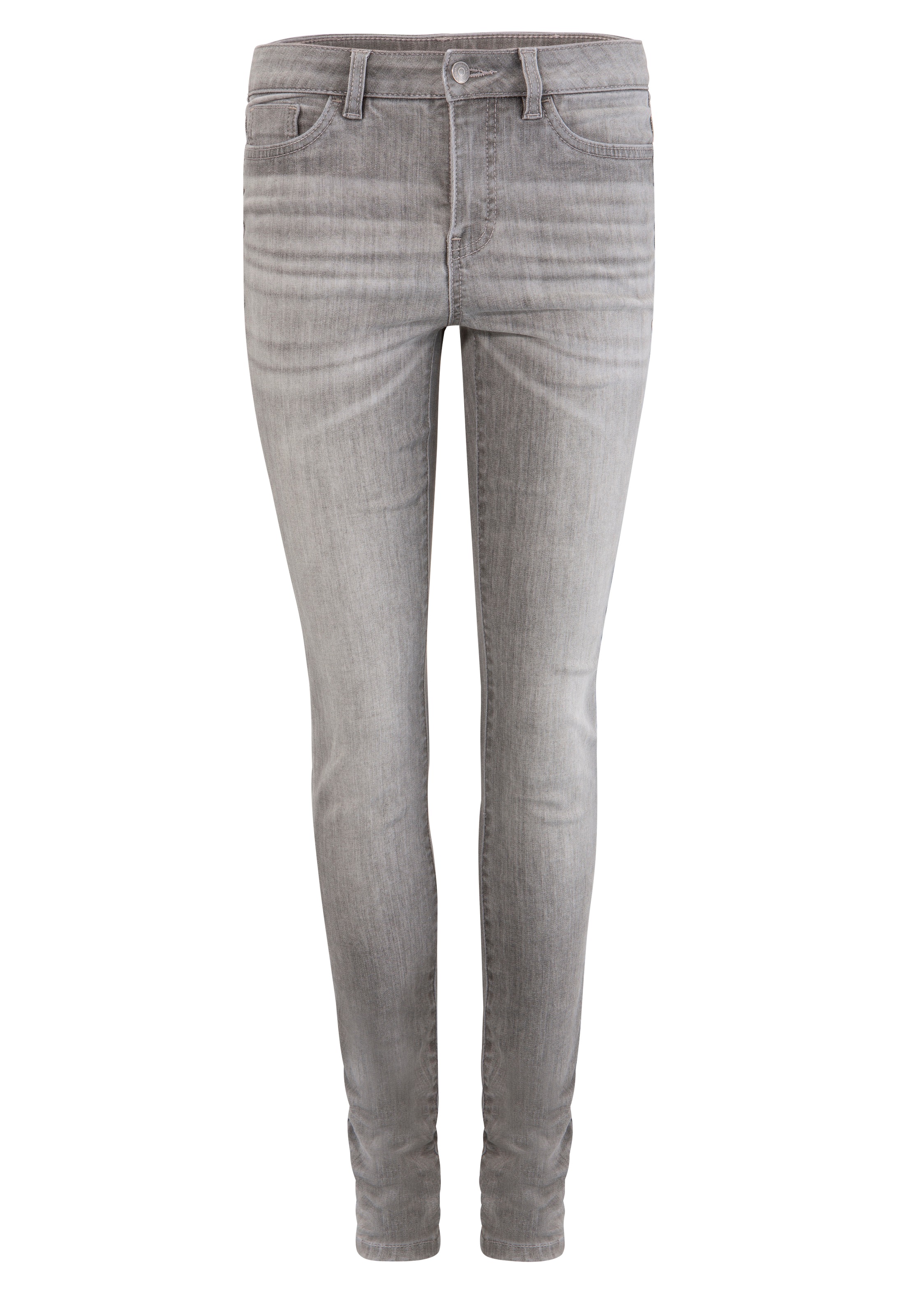KangaROOS 5-Pocket-Jeans »SUPER SKINNY HIGH RISE«, | used-Effekt I\'m online walking mit