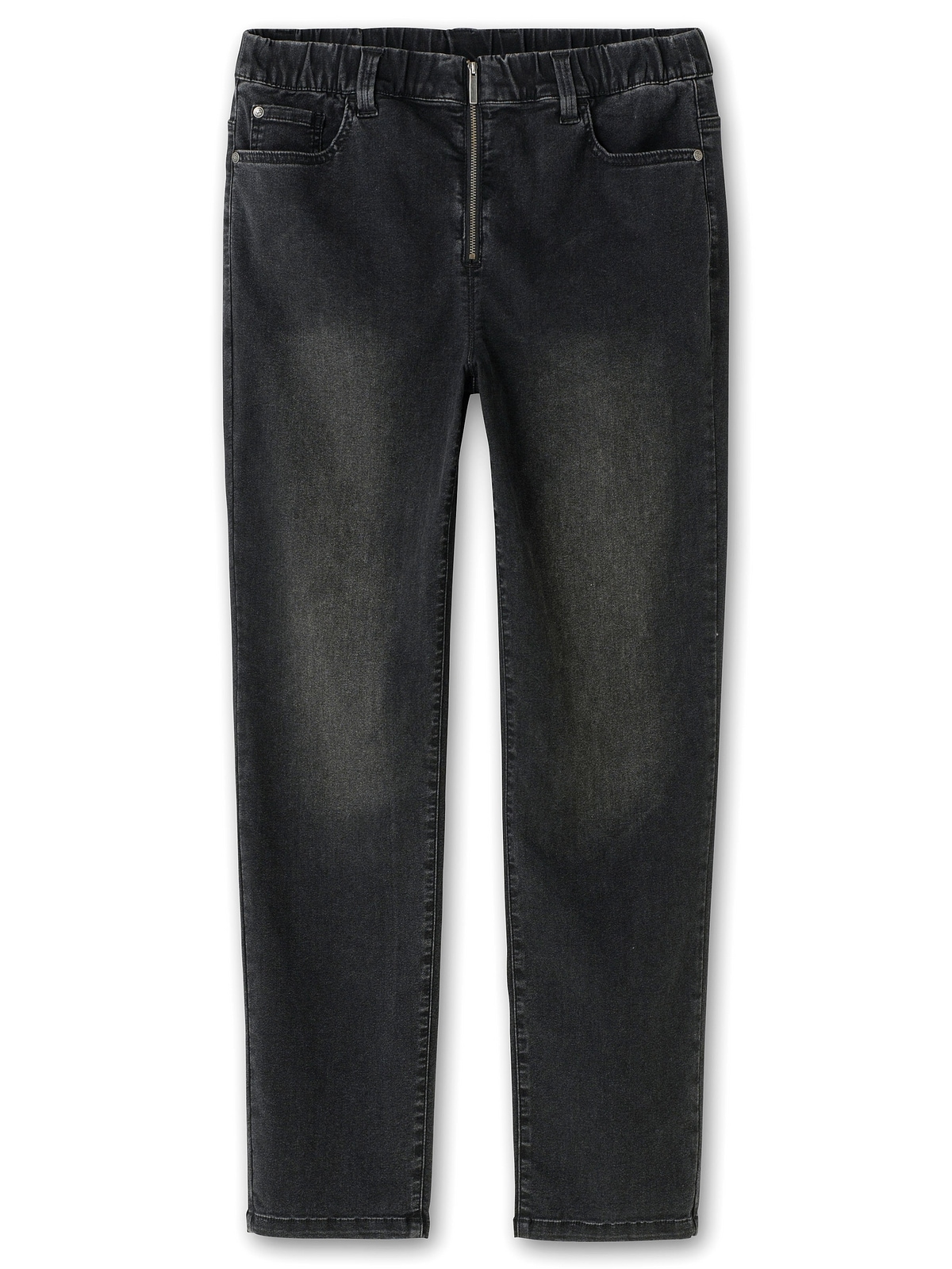 Sheego Stretch-Jeans »Große Größen«, shoppen I\'m | V-Einsatz mit Schlupfform walking in