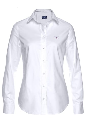 Gant Hemdbluse, mit dezenter Logostickerei kaufen