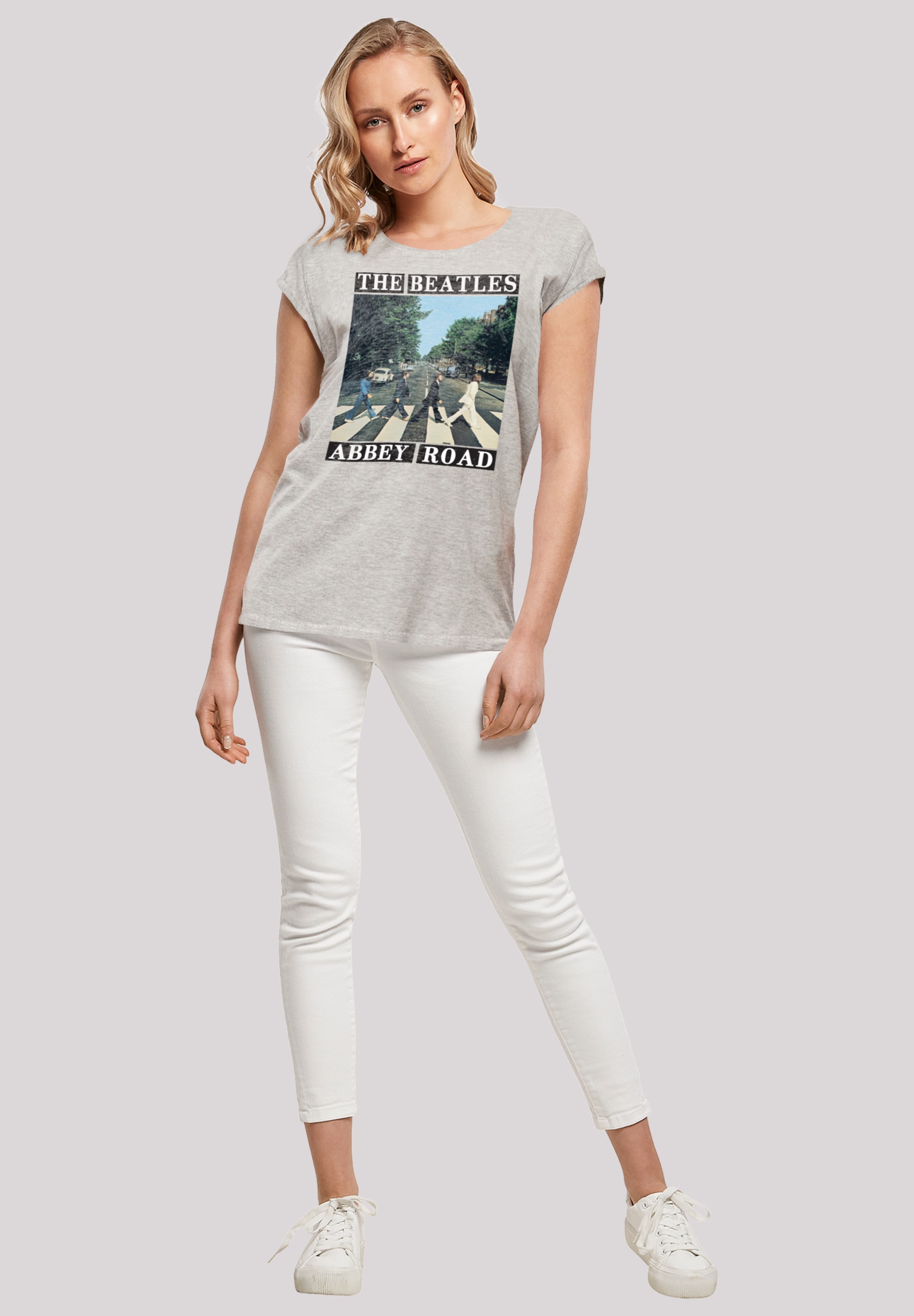 F4NT4STIC T-Shirt »The Beatles Band Abbey Road«, Print online | I'm walking