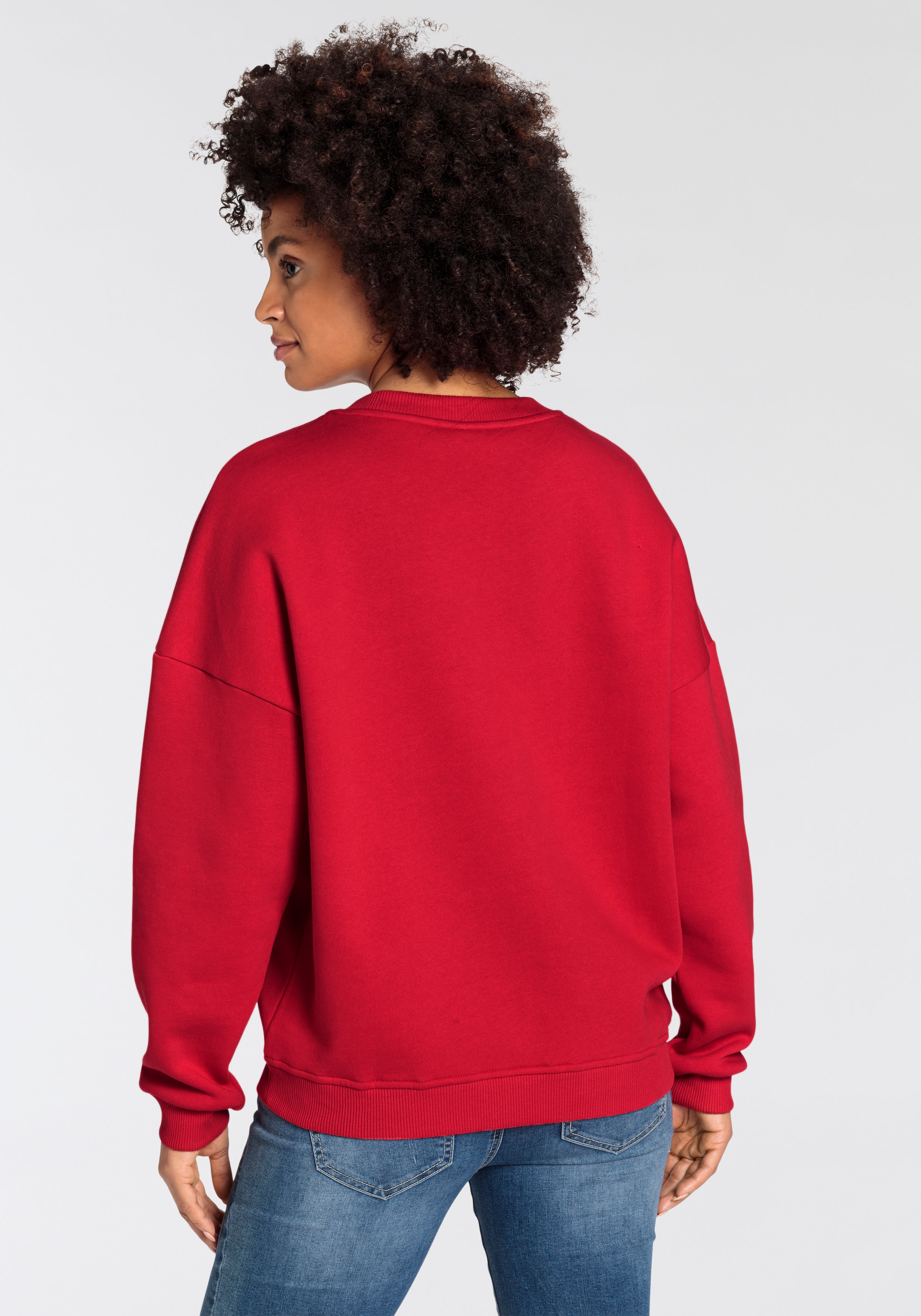 KangaROOS Sweatshirt, I\'m walking kaufen KOLLEKTION College-Style NEUE im großem Logodruck | - online mit