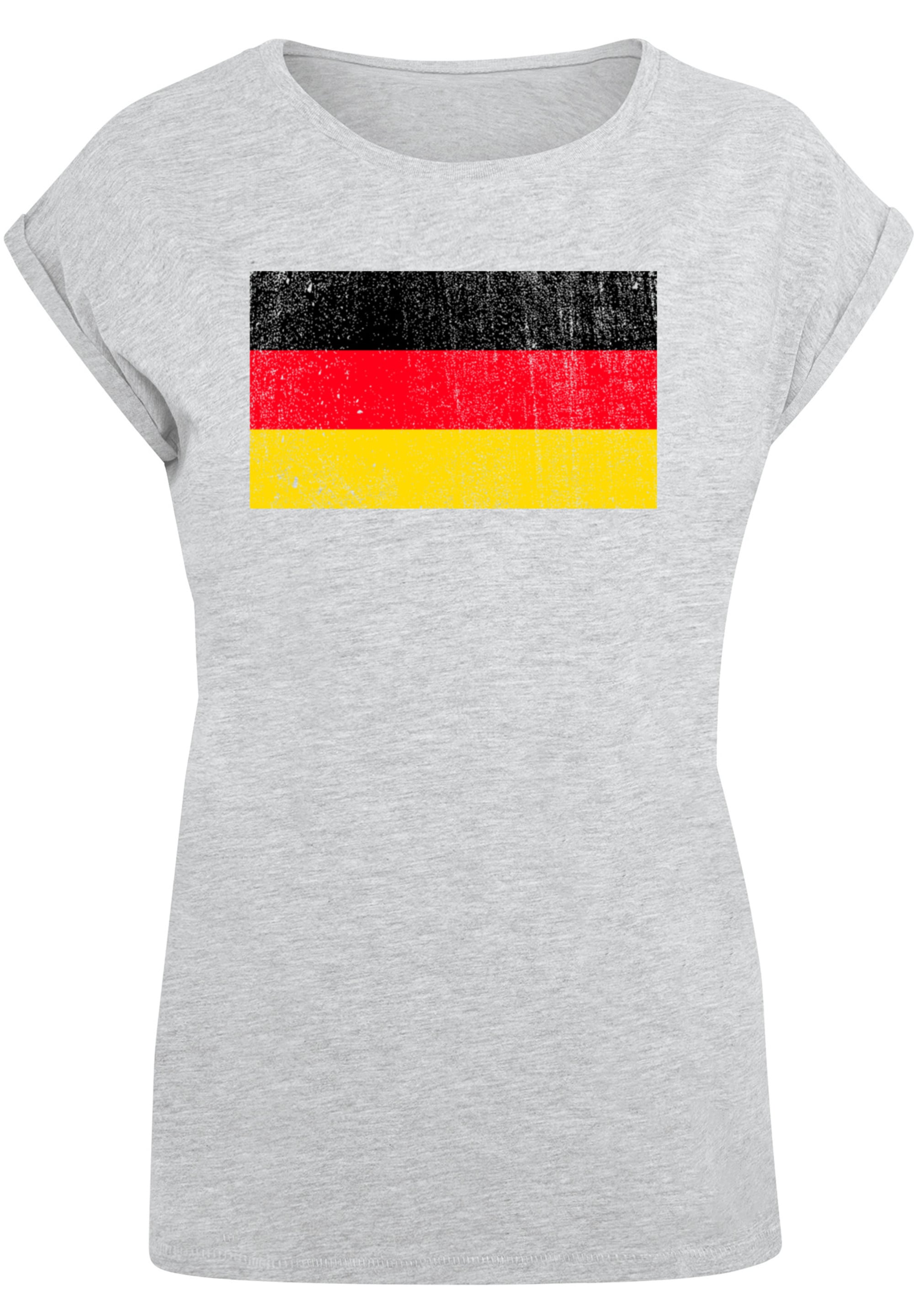 »Germany kaufen Deutschland distressed«, Print F4NT4STIC T-Shirt Flagge