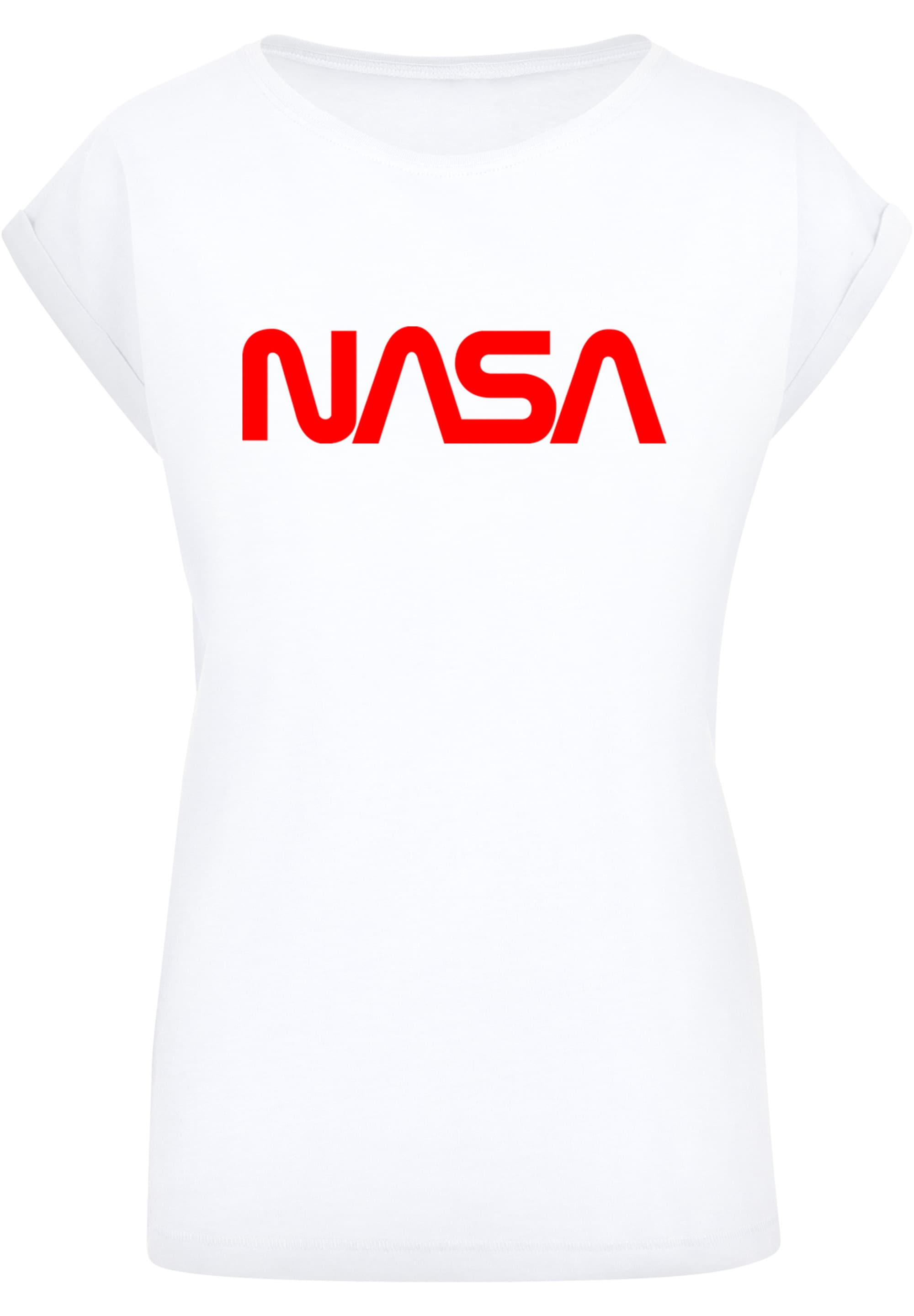 F4NT4STIC T-Shirt »NASA Modern Damen,Premium Merch,Regular-Fit,Kurze I\'m bestellen Logo White«, walking Ärmel,Bedruckt 