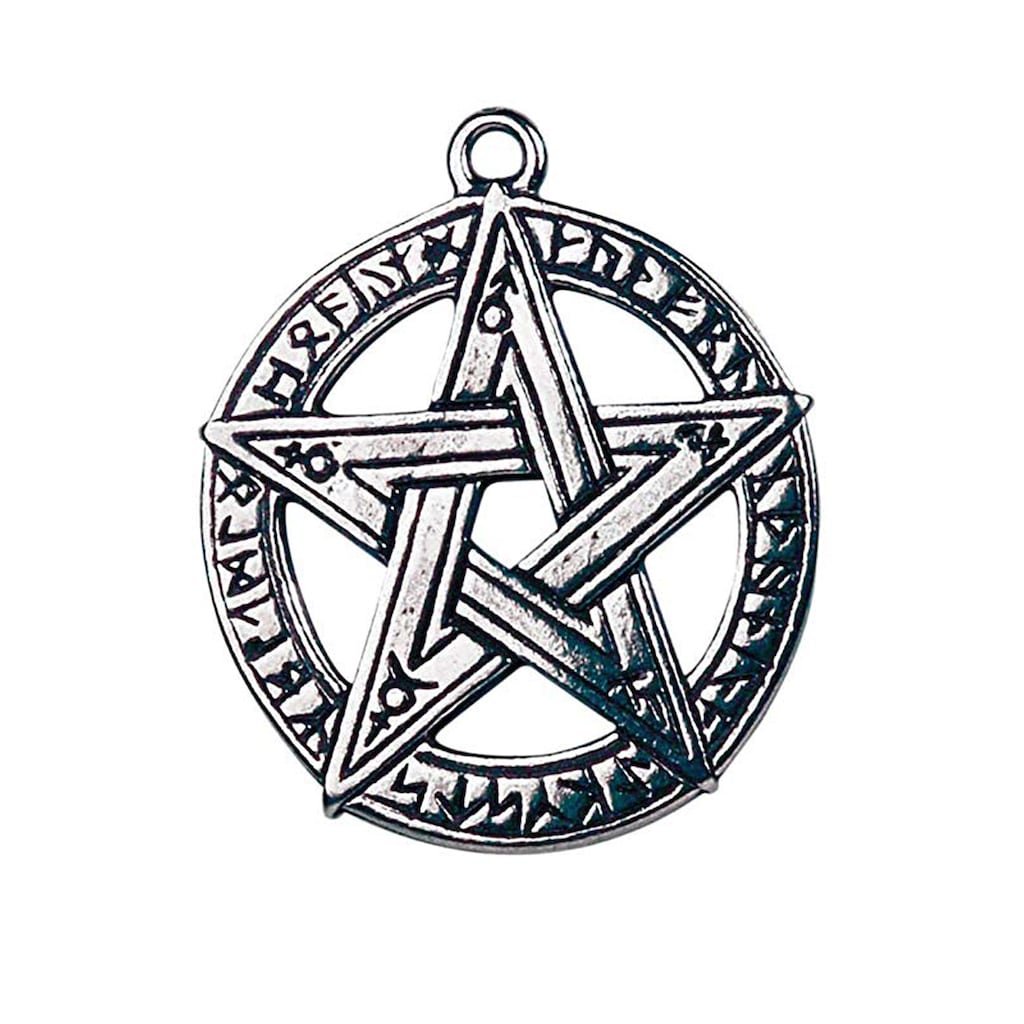 Adelia´s Amulett Amulett Anhänger Keltische Zauberei Runenstern Pentagramm Runenstern Pentagramm - Kreative Inspiration