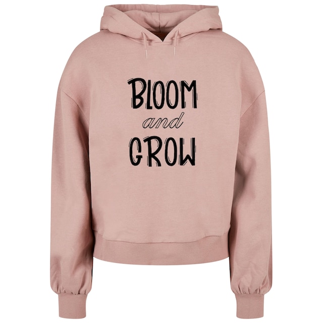 Merchcode Kapuzenpullover »Damen Ladies Spring - Bloom and grow Oversized  Hoody«, (1 tlg.) online kaufen | I\'m walking